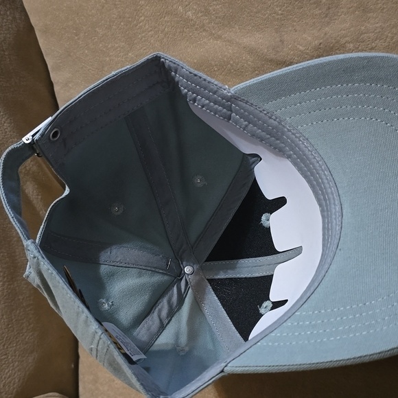 Caterpillar Trademark Baseball Cap Iceberg Green OS NWT - Picture 7 of 10